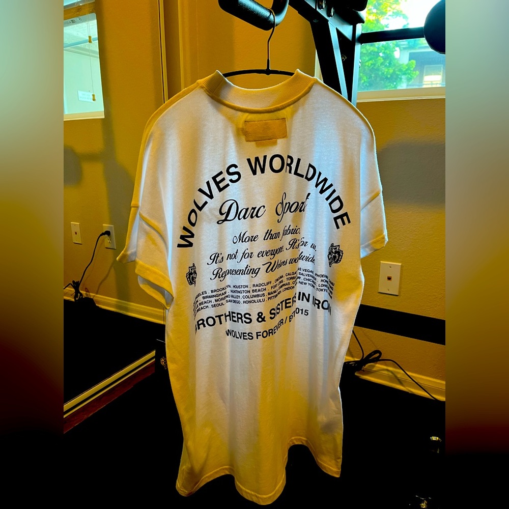 Darc sports our world premium vinsert cap sleeve tee